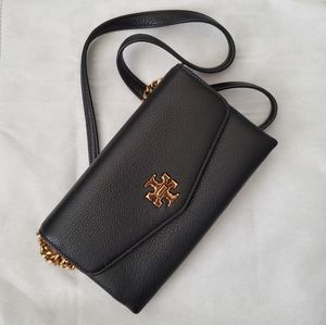 Tory Burch Black Crossbody Wallet Bag